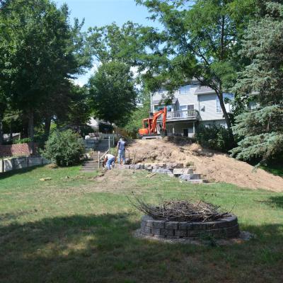 Outdoor Solutions Retaining Wall 1